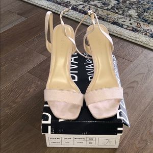 Wild Diva Nude Heels